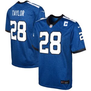 Jonathan Taylor Indianapolis Colts  Youth Indiana Nights Alternate Game Jersey - Royal