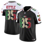 George Kittle # 85 San Francisco 49ers Mexico Vapor Limited Jersey V4 - All Stitched