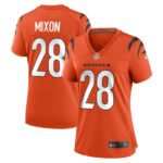 Joe Mixon Cincinnati Bengals  Women's Game Jersey - Orange