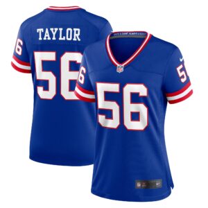 Lawrence Taylor New York Giants Women's Classic Retired Player Game Jersey - Royal