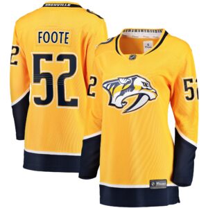 Cal Foote Nashville Predators Women's Home Breakaway Jersey - Gold