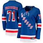 Women's New York Rangers Juuso Parssinen #71 Fanatics Blue Home Breakaway Player Jersey