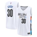 Seth Curry Brooklyn Nets  2022/23 Fastbreak Jersey - City Edition - White