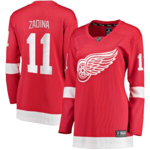 Filip Zadina Detroit Red Wings Women's Home Breakaway Player Jersey - Red