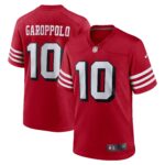 Jimmy Garoppolo San Francisco 49ers  Alternate Game Player Jersey - Scarlet