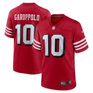 Jimmy Garoppolo San Francisco 49ers  Alternate Game Player Jersey - Scarlet