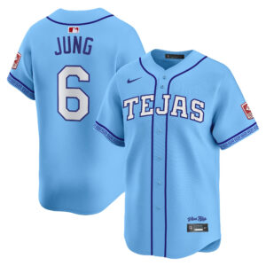 Josh Jung #6 Texas Rangers 2026 City Connect Vapor Premier Limited Jersey - All Stitched
