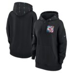 Women's  Black Kansas City Chiefs 2023 Crucial Catch Club Pullover Hoodie