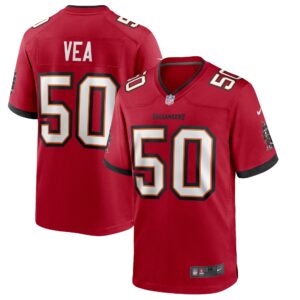 Vita Vea Tampa Bay Buccaneers  Game Jersey - Red