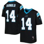 Sam Darnold Carolina Panthers Youth Replica Player Jersey - Black