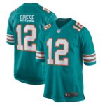 Bob Griese Miami Dolphins Retired Player Jersey - Aqua