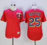 Minnesota Twins #25 Byron Buxton Red New Cool Base Stitched Jersey