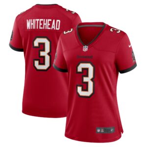 Whitehead Tampa Bay Buccaneers Women's  Game Jersey -  Red