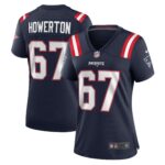 Hayden Howerton New England Patriots Women's Home Game Player Jersey - Navy
