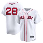 Men's Boston Red Sox Corey Kluber  White Home Limited Player Jersey