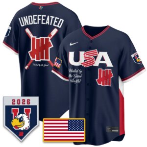 Undefeated USA Baseball x Undefeated 2026 World Baseball Classic Limited Jersey - All Stitched