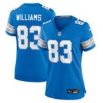 Isaiah Williams Detroit Lions Women's Game Jersey -  Blue