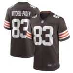 Zaire Mitchell-Paden Cleveland Browns Team Game Jersey -  Brown