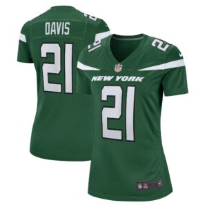 Ashtyn Davis New York Jets  Women's Game Player Jersey - Gotham Green