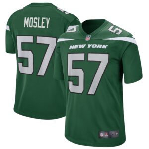 C.J. Mosley New York Jets  Game Player Jersey - Gotham Green