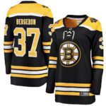 Patrice Bergeron Boston Bruins Women's Home Breakaway Player Jersey - Black