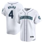 Men's Seattle Mariners Josh Rojas  White Home Limited Player Jersey