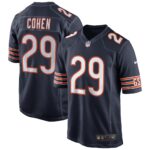 Tarik Cohen Chicago Bears  Game Player Jersey - Navy