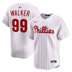 Philadelphia Phillies Taijuan Walker #99 White Home Limited Player Jersey