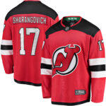 Yegor Sharangovich New Jersey Devils 2017/18 Home Breakaway Replica Jersey - Red