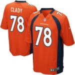 Ryan Clady Denver Broncos  Youth Team Color Game Jersey - Orange