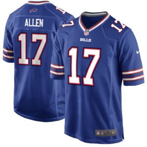 Josh Allen Buffalo Bills  Youth Game Player Jersey - Royal