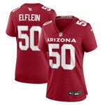 Pat Elflein Arizona Cardinals Women's Team Game Jersey -  Cardinal