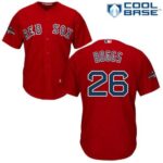 Boston Red Sox #26 Wade Boggs Red New Cool Base 2018 World Series Champions Stitched Jersey