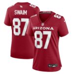 Geoff Swaim Arizona Cardinals Women's Team Game Jersey -  Cardinal