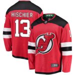 Nico Hischier New Jersey Devils Youth Home Breakaway Player Jersey - Red