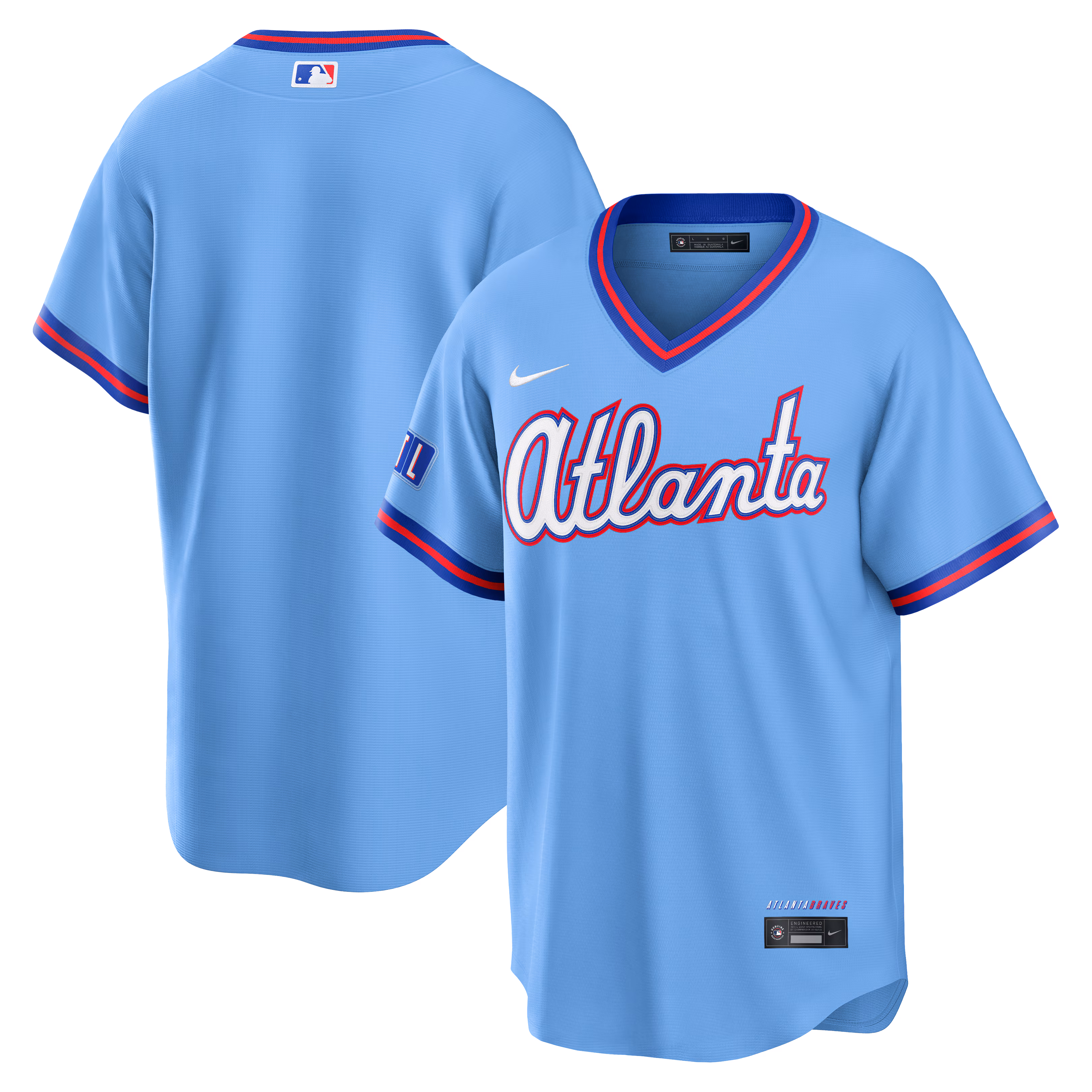 Atlanta Braves Powder Blue 2026 City Connect Stadium Jersey