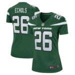 Brandin Echols New York Jets  Women's Game Jersey - Gotham Green