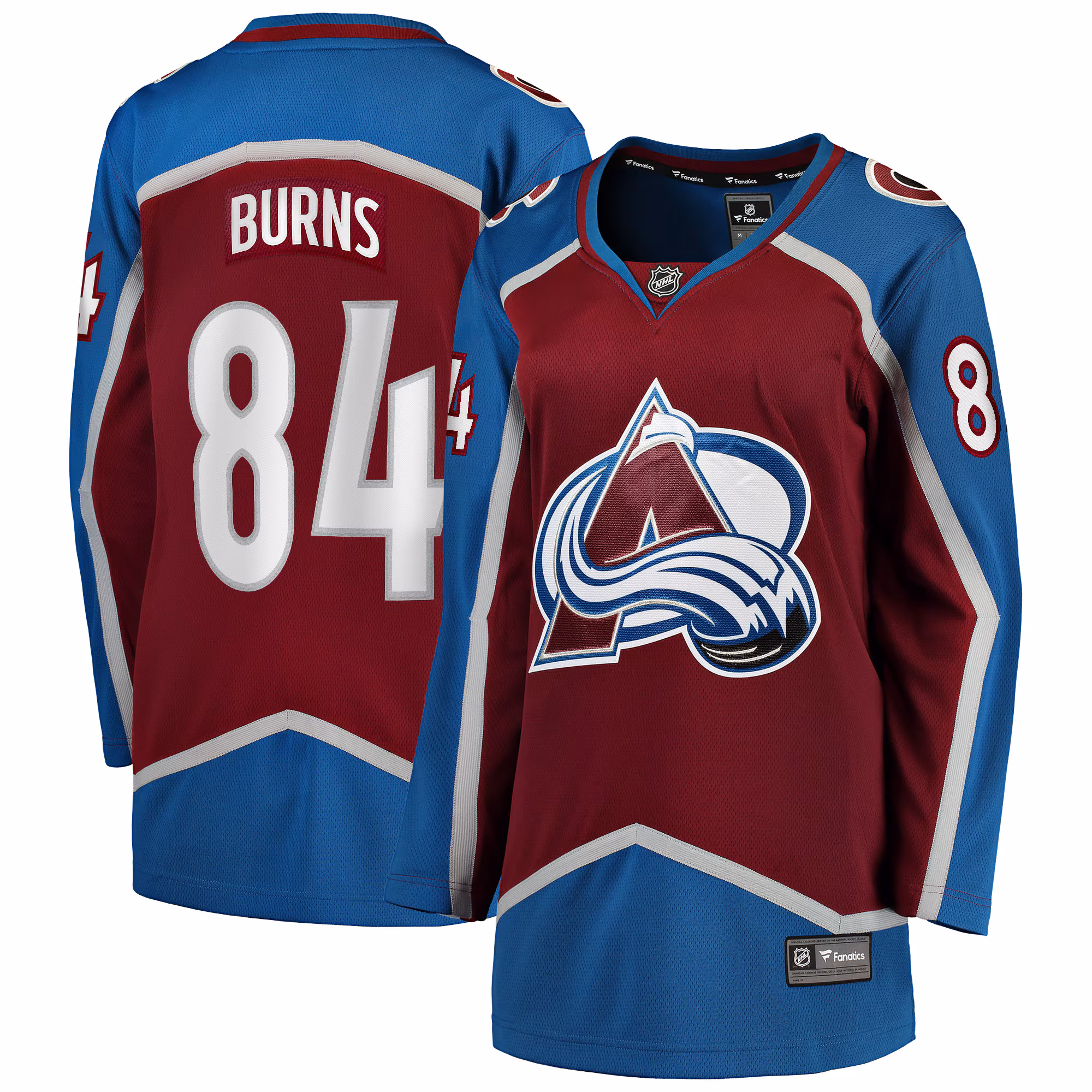 Women's Colorado Avalanche Brent Burns #84 Fanatics Burgundy Home Breakaway Jersey