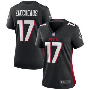 Olamide Zaccheaus Atlanta Falcons  Women's Game Jersey - Black