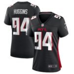 Albert Huggins Atlanta Falcons Women's Team Game Jersey -  Black