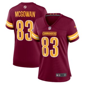 Kyric Mcgowan Washington Commanders  Women's Player Game Jersey - Burgundy