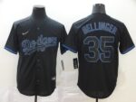 Men's Los Angeles Dodgers #35 Cody Bellinger Lights Out Black Fashion Stitched Cool Base  Jersey