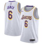 LeBron James Los Angeles Lakers 2021/22 #6 Swingman Player Jersey White - Association Edition