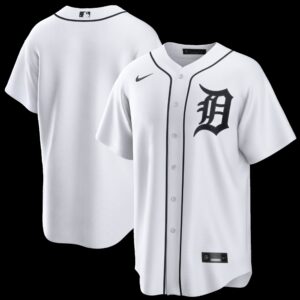 Team Detroit Tigers Home Replica Jersey - White
