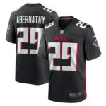 Micah Abernathy Atlanta Falcons Team Game Jersey -  Black