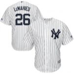 Men's New York Yankees #26 DJ LeMahieu White Cool Base Home by Majestic Jersey