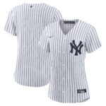 Women's New York Yankees White Home Replica Team Jersey