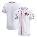 Cincinnati Reds White Home Elite Jersey