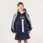 Kid C.W 1 Tennessee Football Unisex Blanket Hoodie