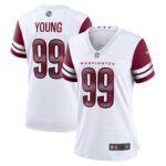 Chase Young Washington Commanders  Women's Game Jersey - White
